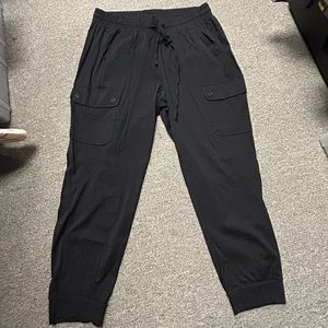 Black joggers